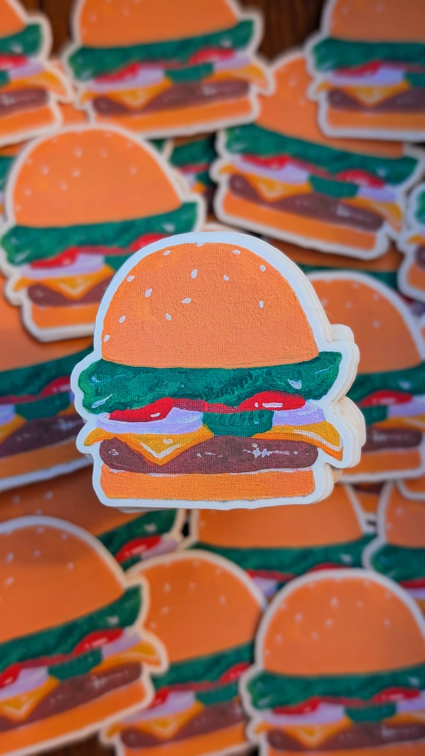 krabby patty sticker